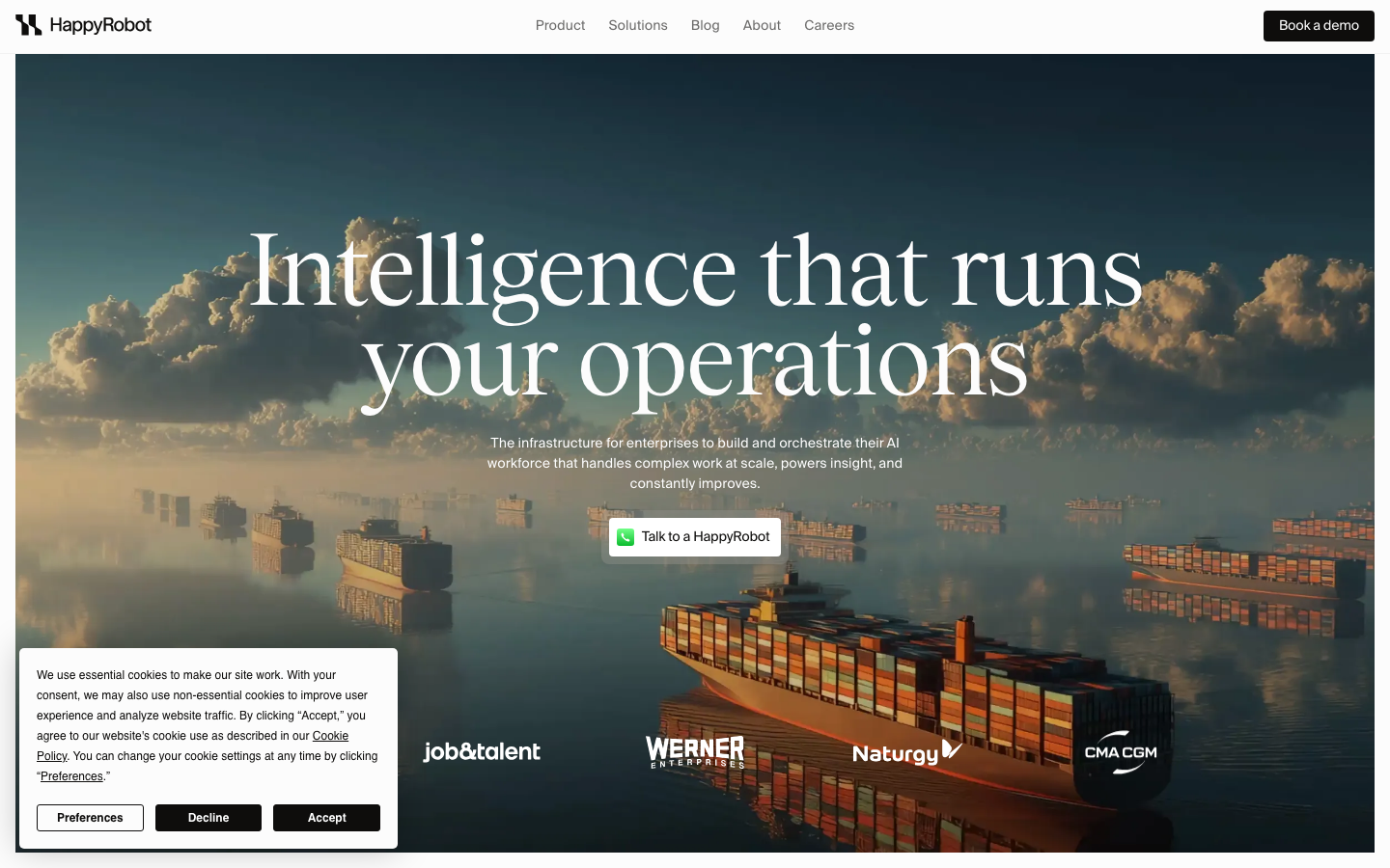 HappyRobot screenshot