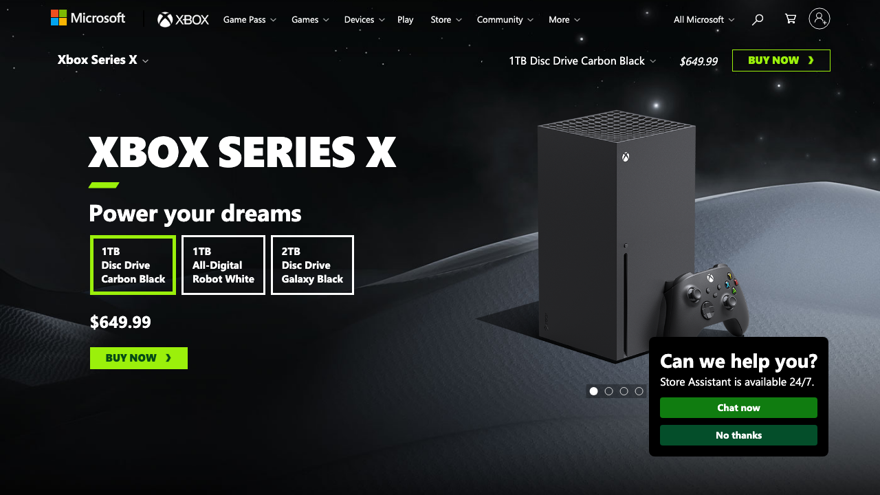 Xbox Series X screenshot